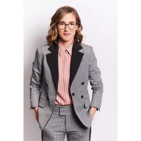 Argent Jackets & Blazers - Argent Color Block Blazer